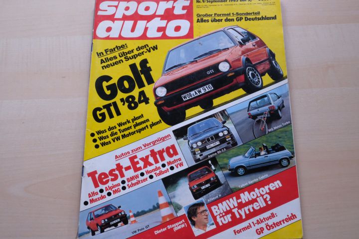 Sport Auto 09/1983